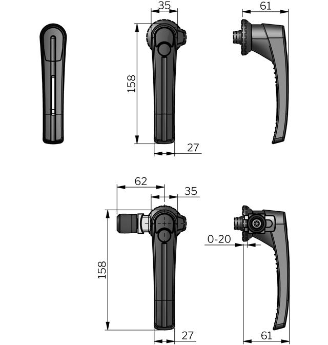 Klima-flex 2 Griff