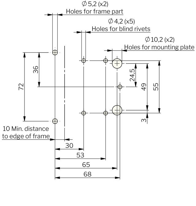Klima-flex Compact Scharnierverschluss