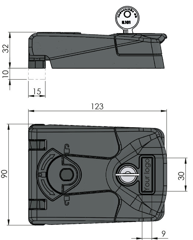 Klima-flex Latch Hinge GEN2