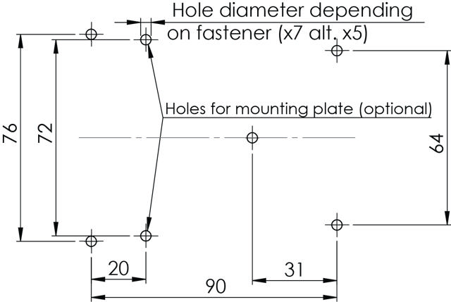 Klima-flex Latch Hinge GEN2