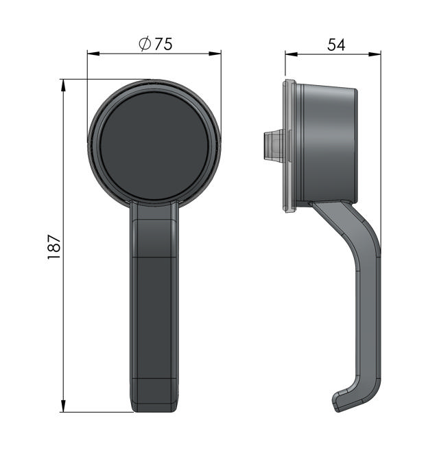 Klima-flex 3 Handle