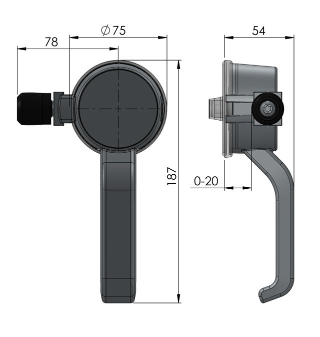 Klima-flex 3 Handle
