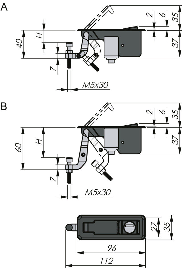 Trigger Latch Sealed