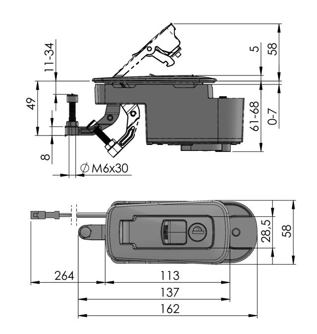 Vector Trigger Latch Central Locking