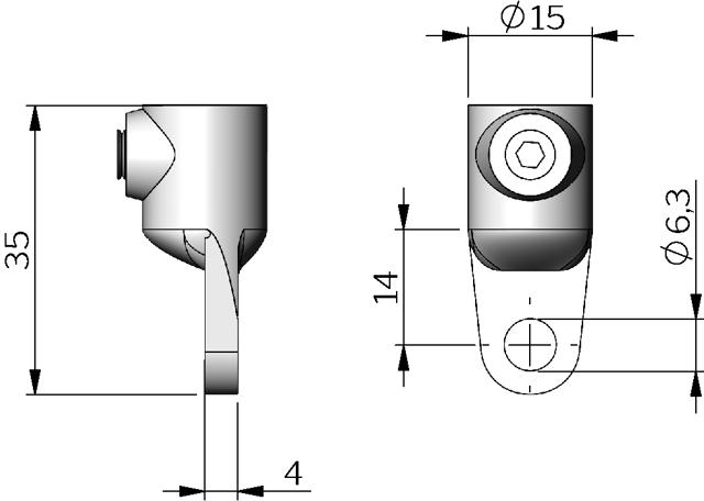 Stangenadapter