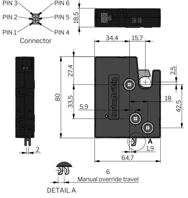 Mechatronic Rotary Latch