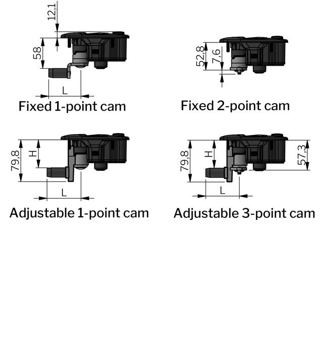 Vector 3 Central Locking T-handle