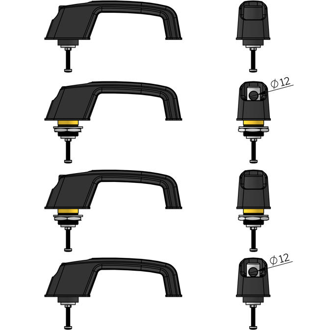 Vector Druckgriff