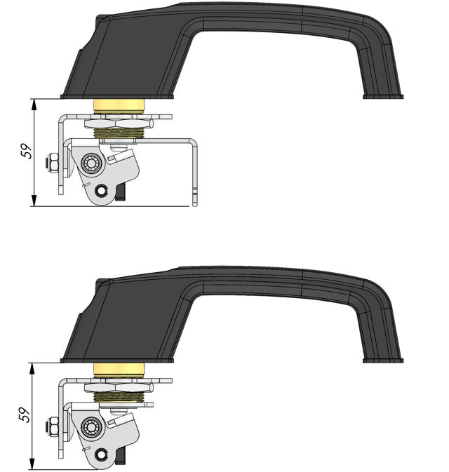 Vector Druckgriff