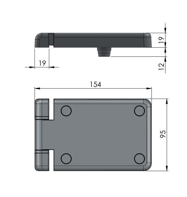 Klima-flex 3 hinge