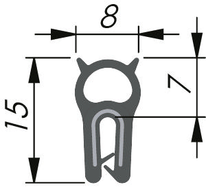 Sealing Profile EPDM