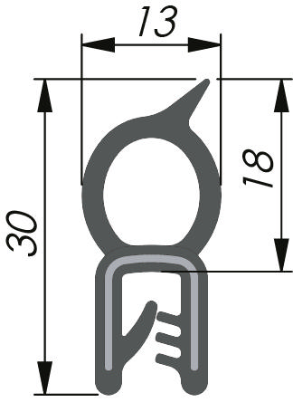 Dichtprofil EPDM