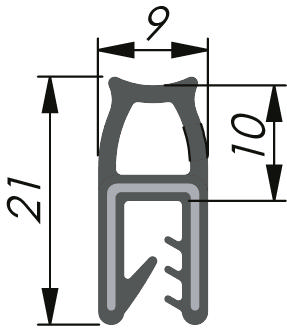 Dichtprofil EPDM