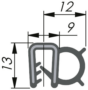 Dichtprofil EPDM