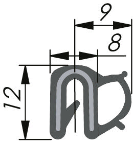 Sealing Profile EPDM
