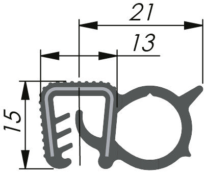 Dichtprofil EPDM