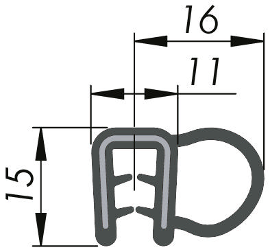 Dichtprofil EPDM