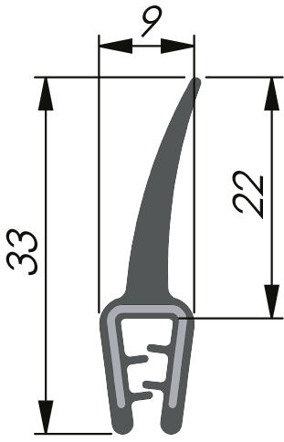 Sealing Profile EPDM
