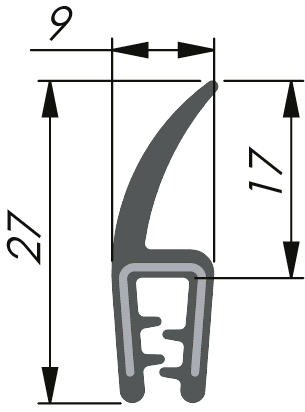 Dichtprofil EPDM