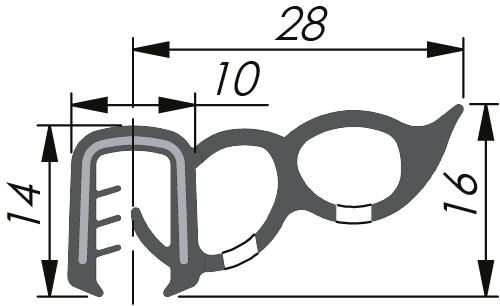 Dichtprofil EPDM