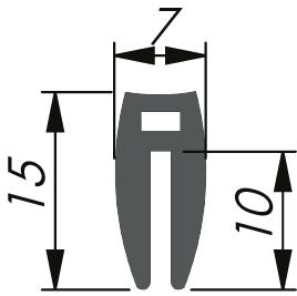 Dichtprofil EPDM