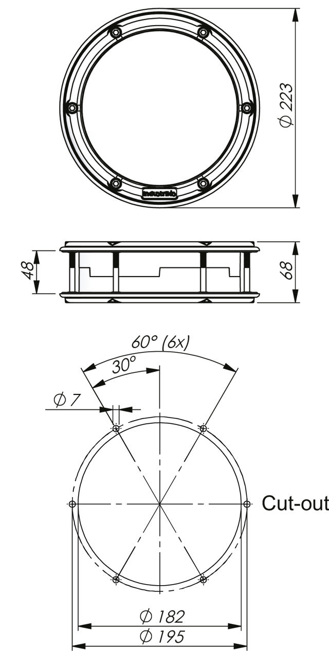 Inspection Window Circular