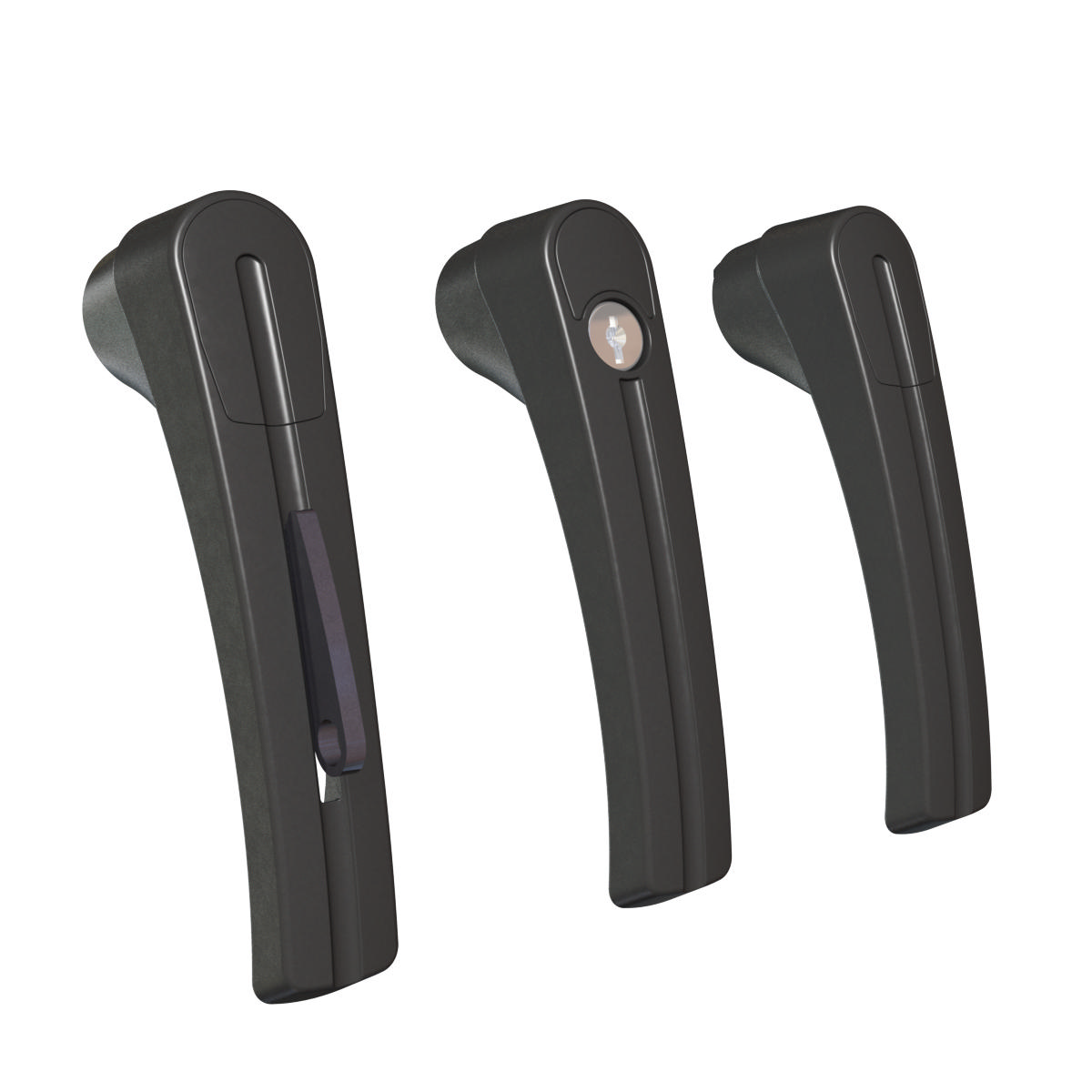 Klima-flex 2-handtag för K1-lås