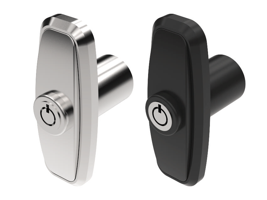 Quarter-turn T-handle Pop-out