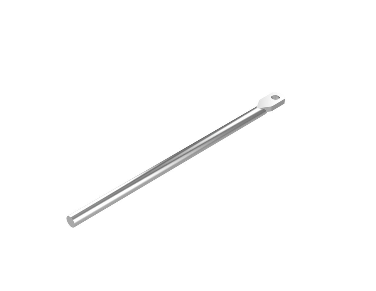 Round Rods with Flat End (P) Steel