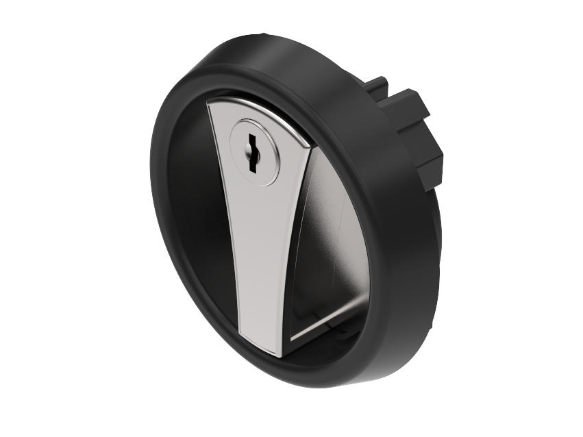 Quarter-turn Circular Latches