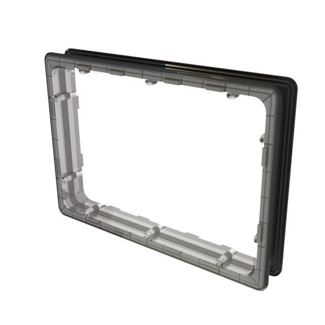 Ventana de inspección rectangular
