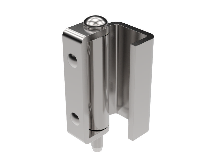 Charnière dissimulée 120° Inox
