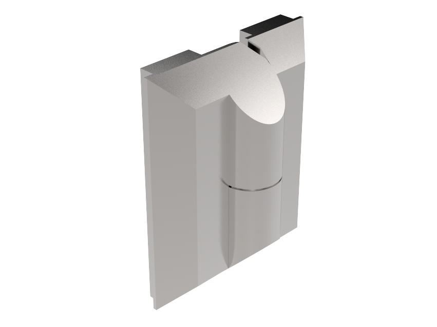 Charnière externe dégondable 180° Inox