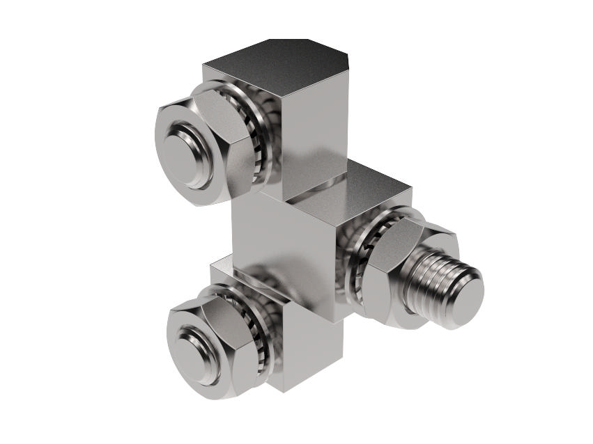 Charnière externe à boulonner 180° Inox