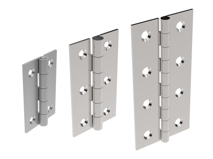 Charnière en bout Inox