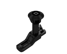 Quick Assembly Adjustable two piece latch