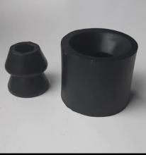 Rubber door retainer