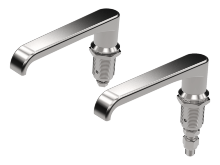 Compression L-handle Stainless Steel