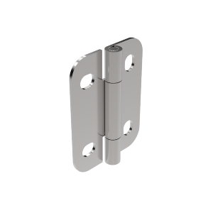 External Adjustable 2D-hinge 180° Stainless Steel