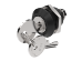 Kvartsvarvscylinderlås, 18 mm