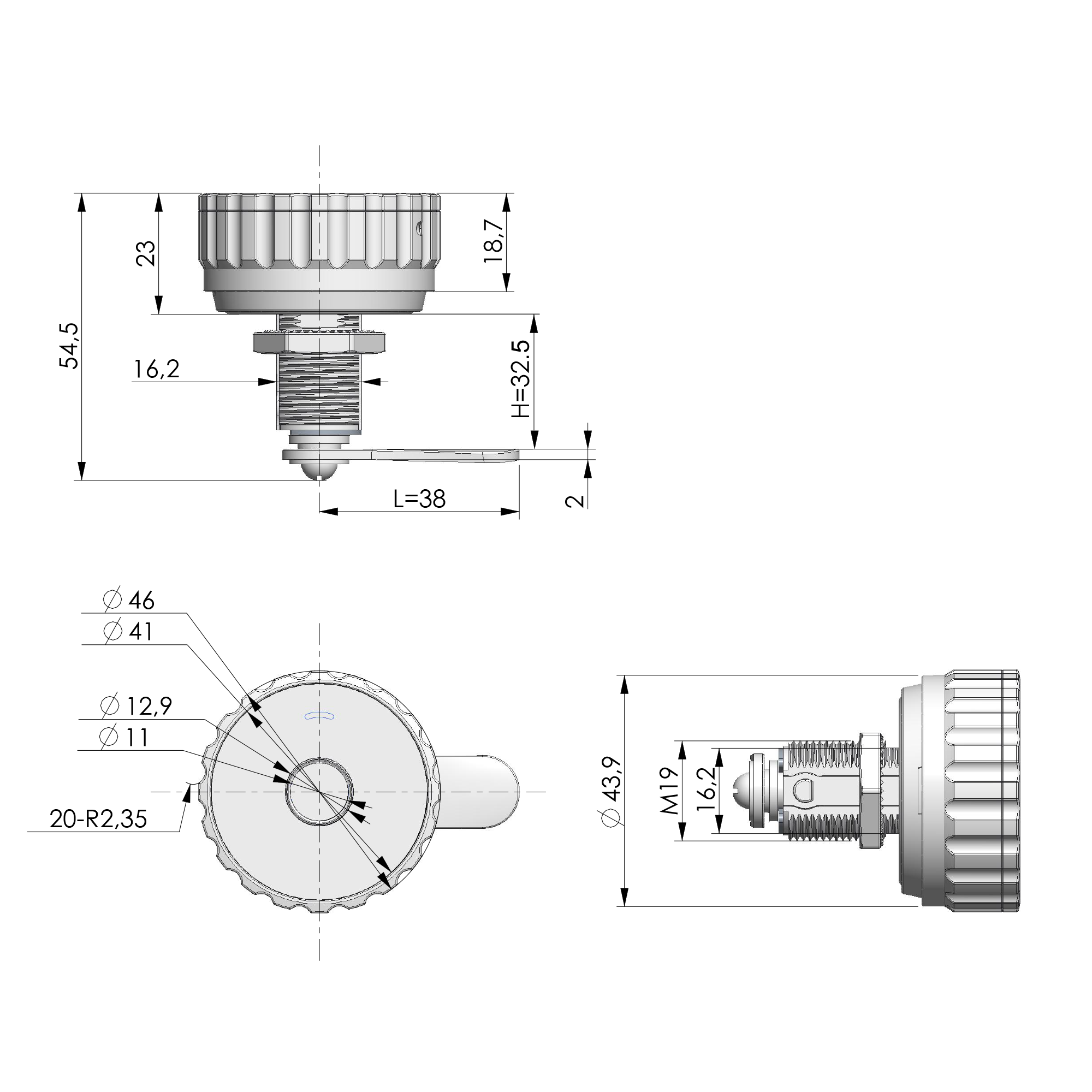 Keyfree Biometric Lock 400