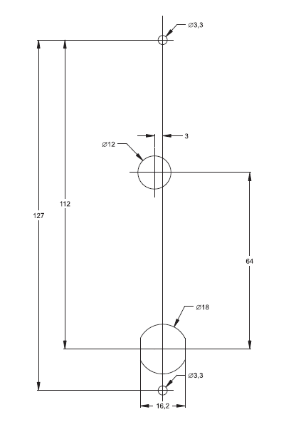 Keyfree RFID Keypad Lock 310
