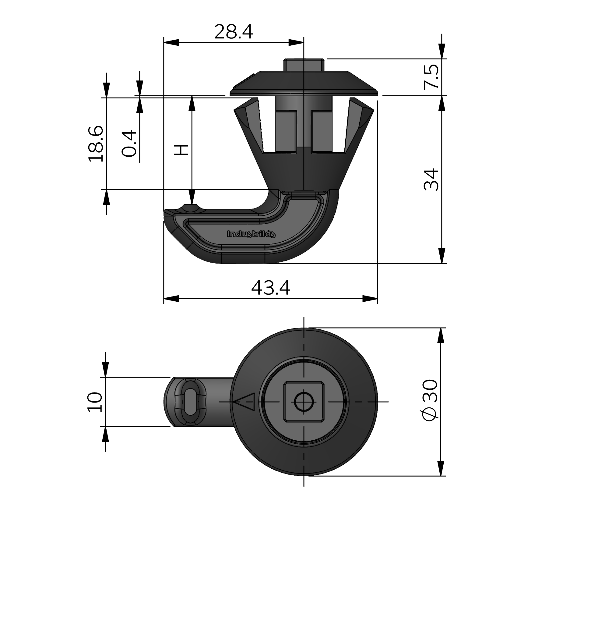 Quick Assembly one piece latch Quick Assembly one piece latch