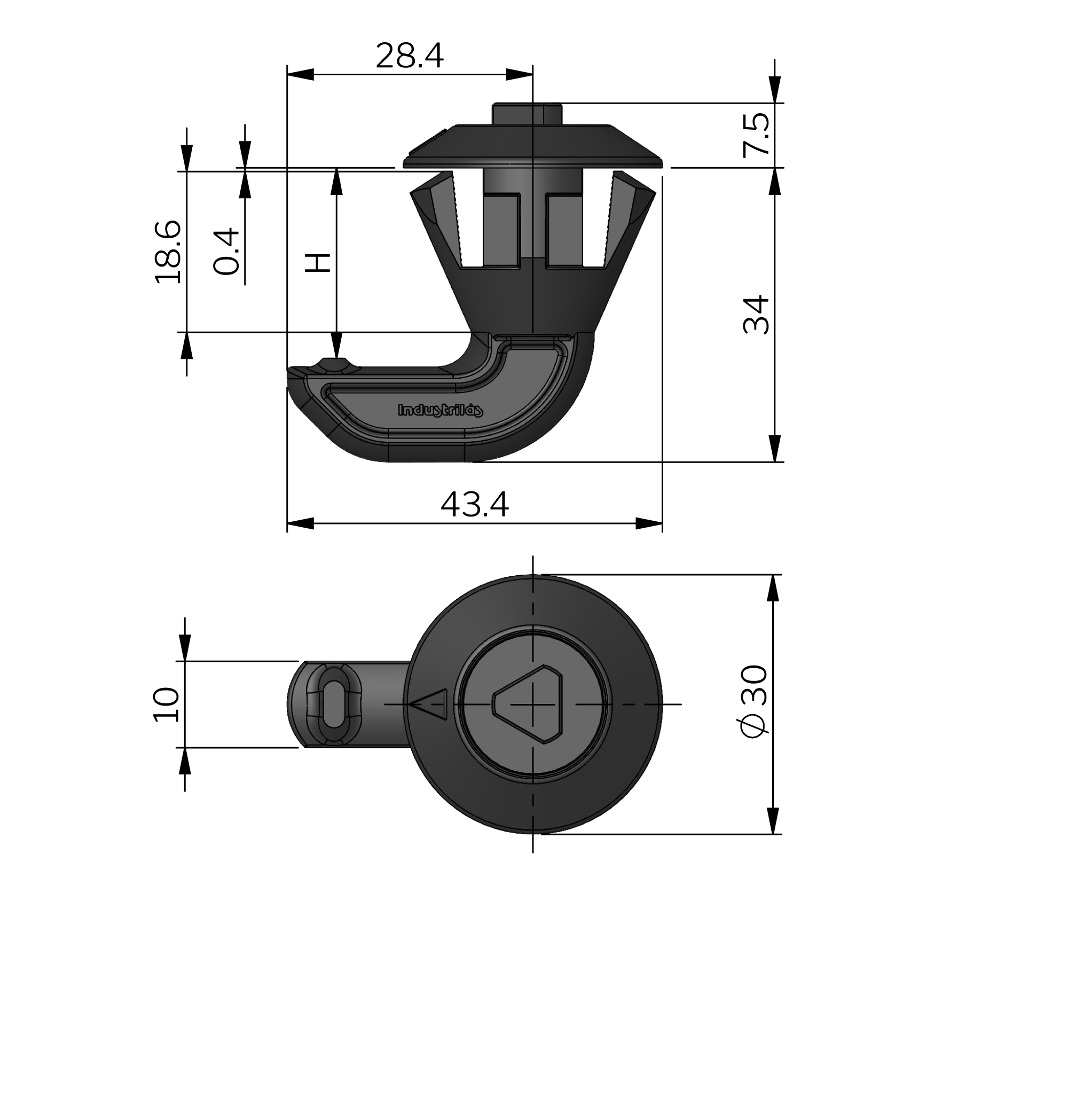 Quick Assembly one piece latch Quick Assembly one piece latch
