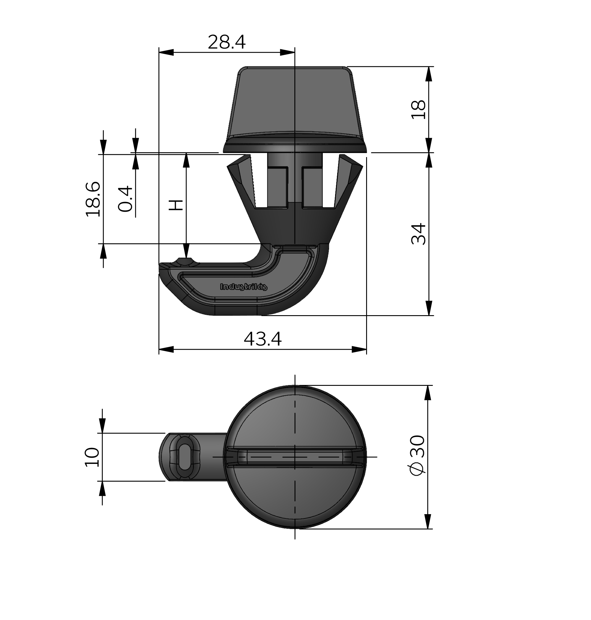 Quick Assembly one piece latch Quick Assembly one piece latch
