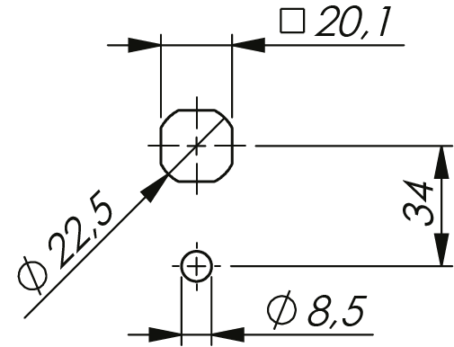 Defeater Handle Compact