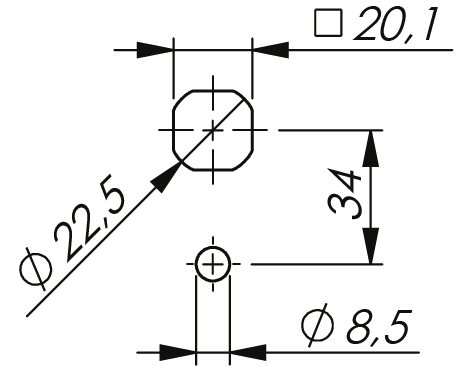 Defeater Handle Compact
