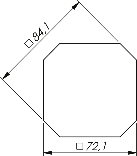 Fyrkantiga kvartsvarvslås Fyrkantiga kvartsvarvslås