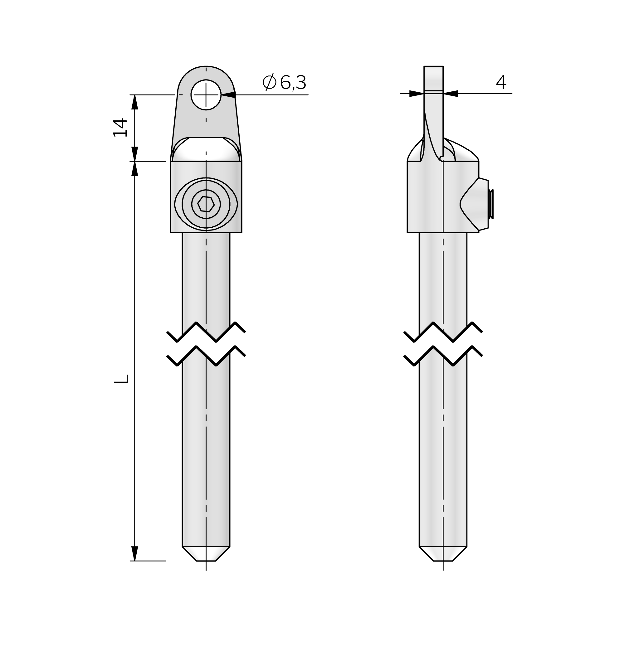 Rundstange Ø 10 mm Rundstange Ø 10 mm