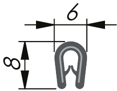 Edge Protection Profile PVC